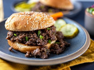 Mongolian Beef Sloppy Joes